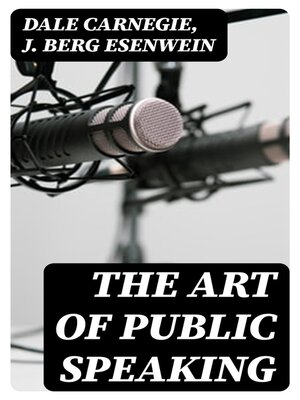 cover image of The Art of Public Speaking